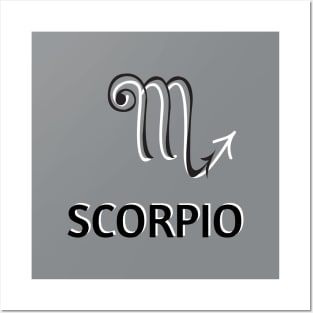 Zodiac sign Scorpio Posters and Art